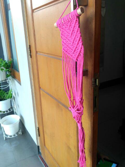 Macrame / Plants Hunger /wall Hinging /gantungan Pot / Wall Decor /hiasan Dinding