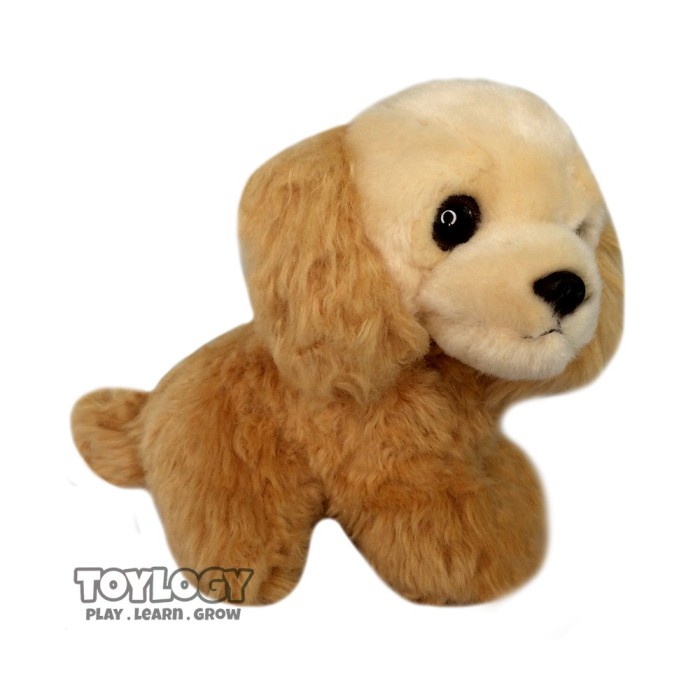 Promo Boneka Hewan Binatang Anjing Cocker Spaniel Puppy Dog Stuffed Plush Terlaris