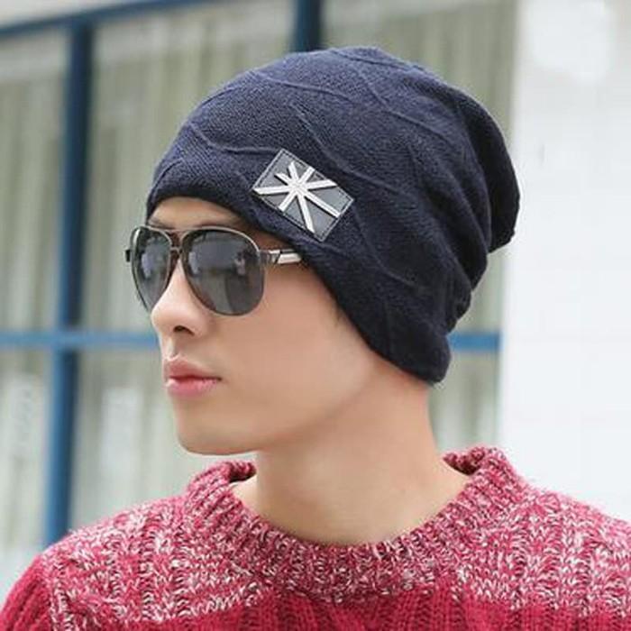 Topi Kupluk Rajut |Topi Kupluk Dewasa Beanie Hat- Kupluk Flag