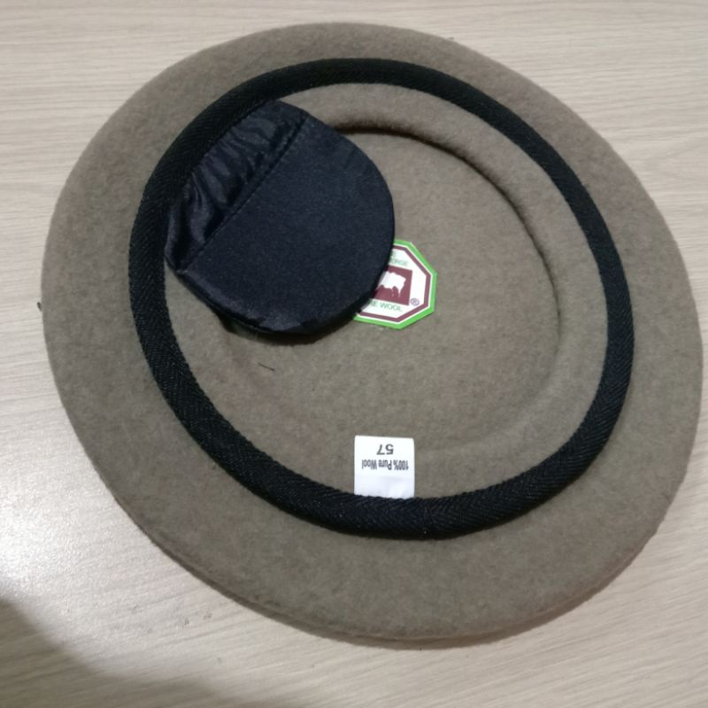 Baret pol pp camel / topi baret pol pp