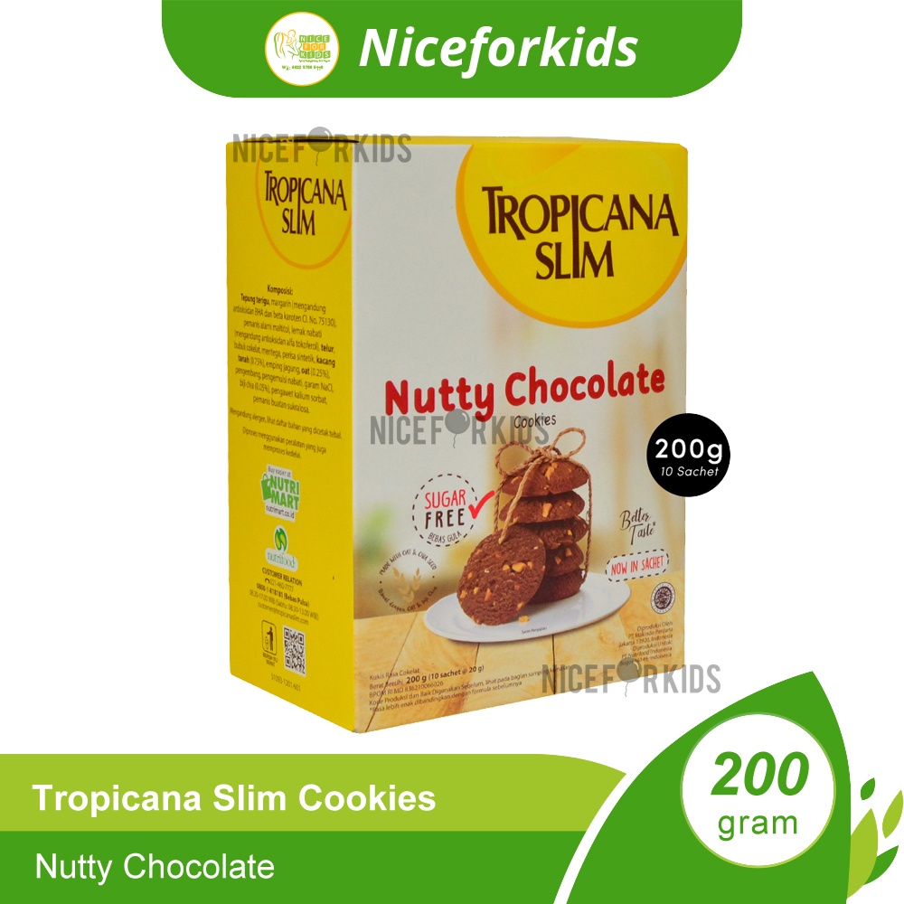 Tropicana Slim Cookies / Diabetasol Wafer Cemilan Sehat Tanpa Gula Untuk Diet &amp; Penderita Diabetes