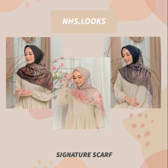 Ojala Scarf dan Anthea Scarf by nhs.looks