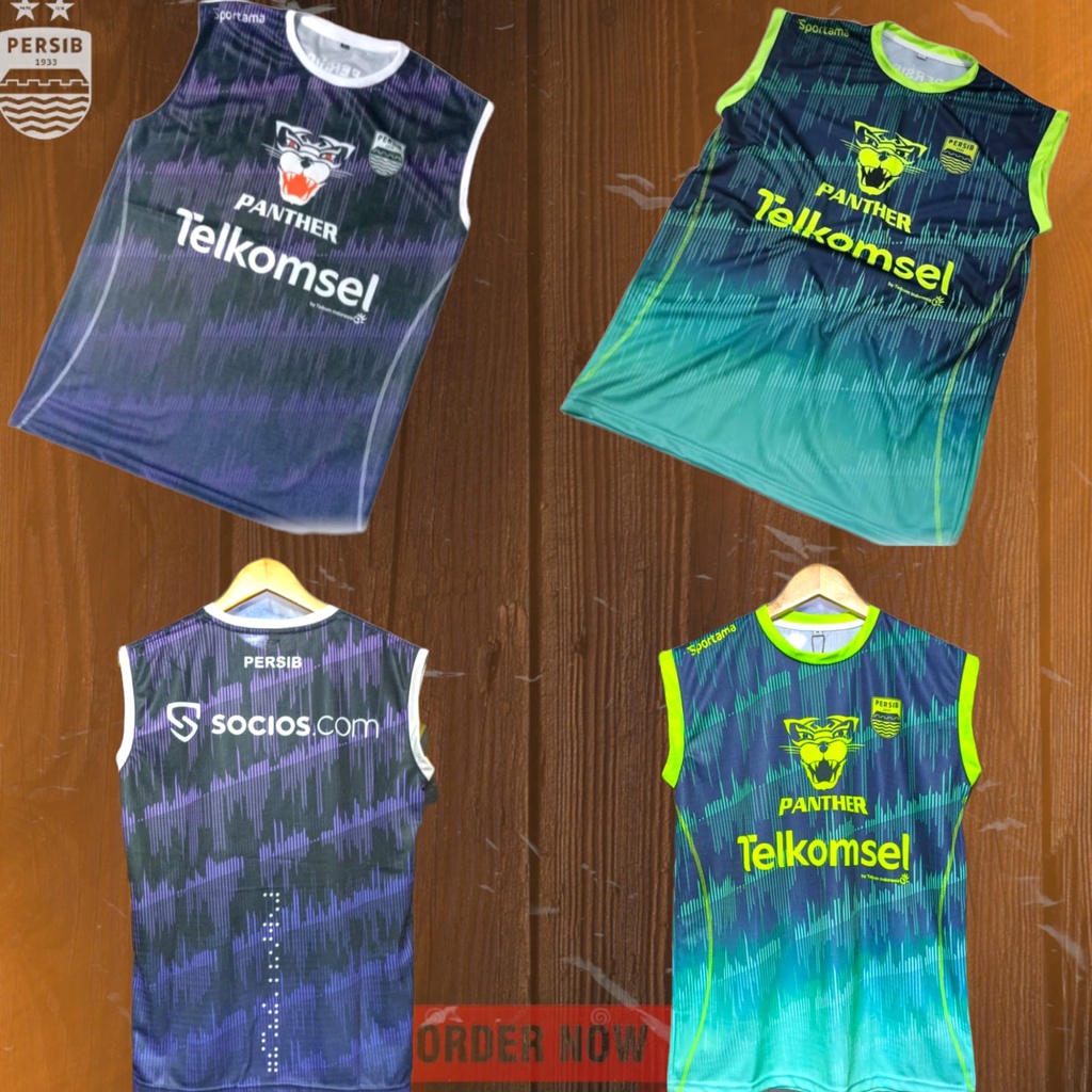 singlet jrsey persib latihan 2022 terbaru home away murah pria wanita