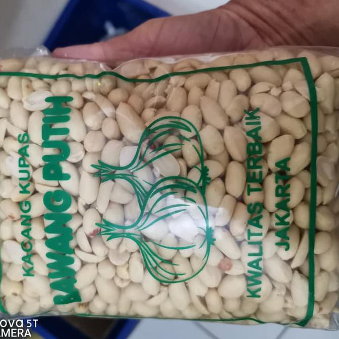 

Promo Awal tahun Kacang Tanah Kupas Mentah 1000gr 1kg Merk 'Bawang Putih' Big Sale