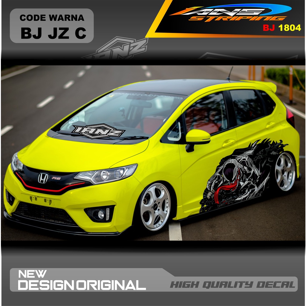 STICKER MOBIL HONDA JAZZ MOBIL AGYA AYLA AVANZA DLL / STIKER VARIASI MOBIL / DECAL STIKER MOBIL