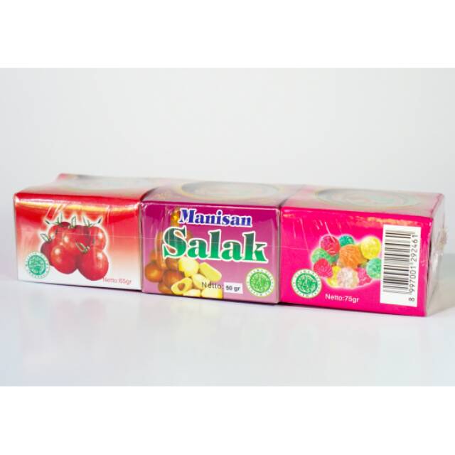 

Paket Campur Isi 3 (Dodol dan Manisan) 150 gr