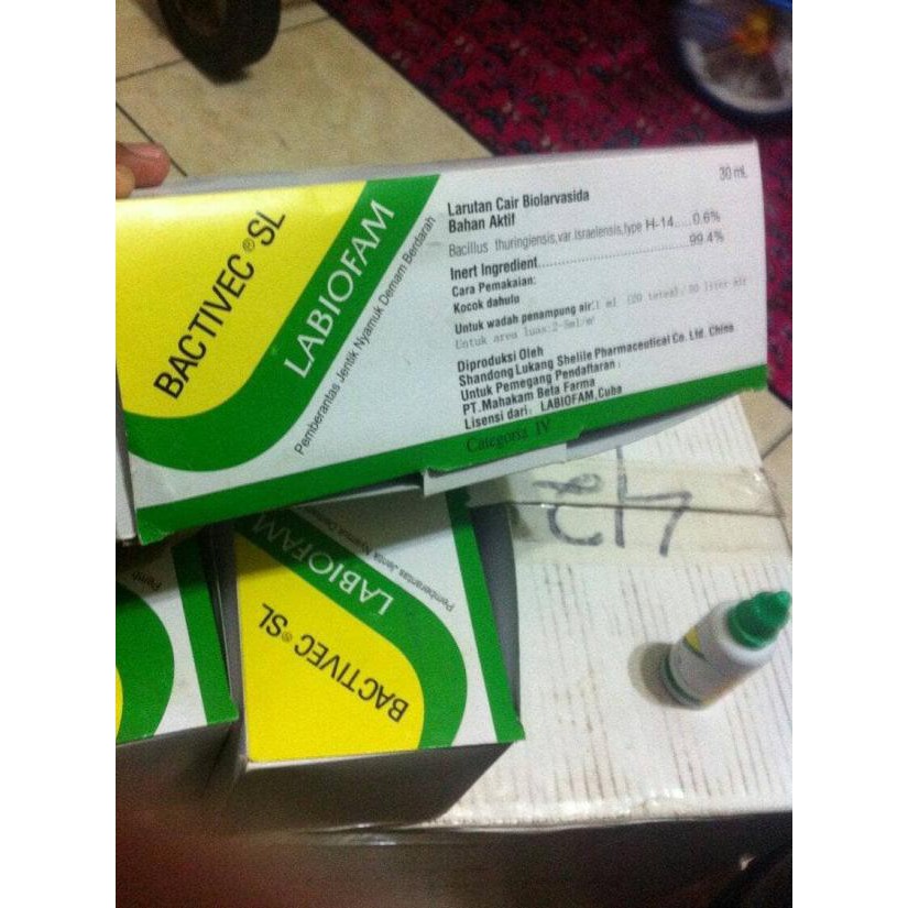 ❂ Bactivec SL Larvasida biologi ♘