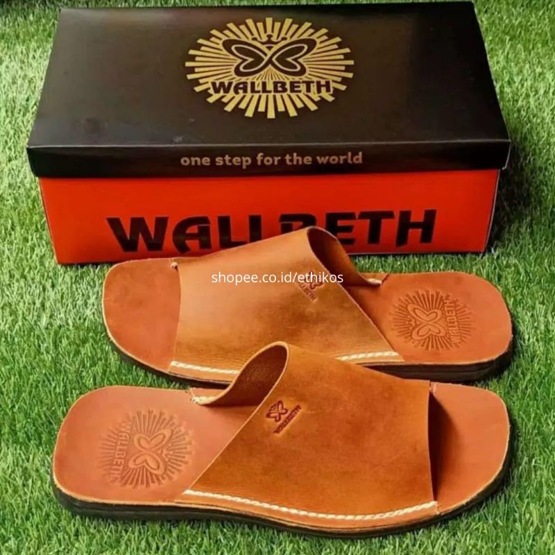 Sandal Pria Tipe WB21 Produksi 2021 Original Handmade Kulit Asli