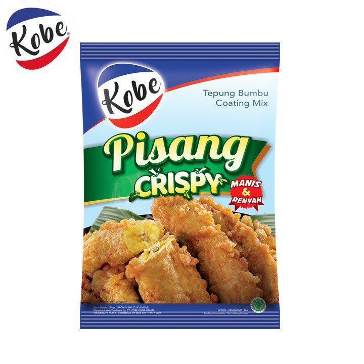 

Kobe Tepung Pisang Goreng 75 Gr