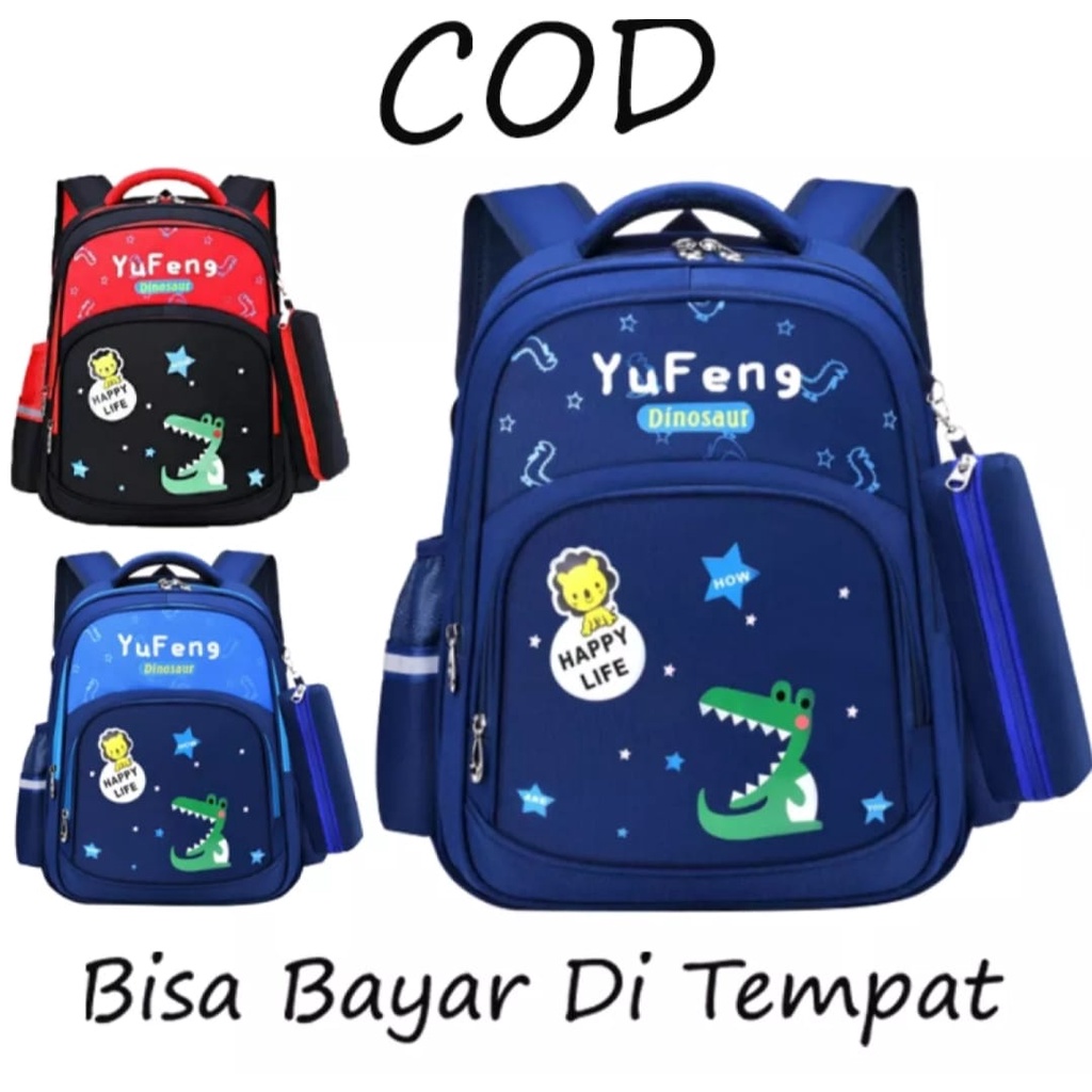 ST - Ransel anak/Tas anak laki laki tas anak perempuan tas sekolah tk sd anak karakter hkbran 02 COD