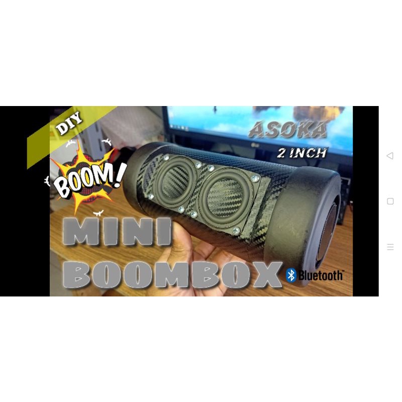 sepaket Boombox 2 inch asoka
