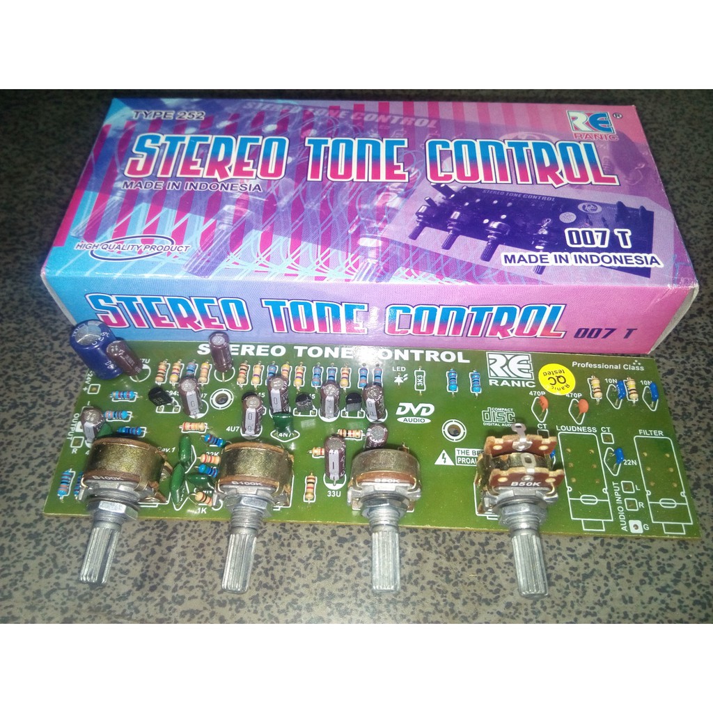 Kit Tone Control Stereo 007  Type 252