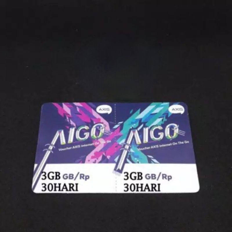Voucher Kuota Axis 3GB 4gb 30hari Full Vocer Aigo 3 4 gb 30 hari