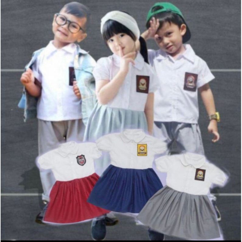 COD |BAJU SMA SMP SD DILAN MILEA  | Baju SMA anak | SMA BAYI |Seragam Dilan Milea|Seragam Bayi| Seragam lucu Kekinian| BAHAN KATUN ADEM| Fashion kekinian MURAH|baju seragam sekolah SD SMP SMA bayi batita balita anak  perempuan ukuran kecil