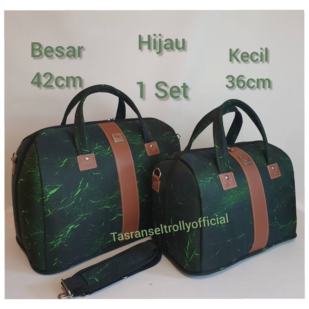 Tas Pakaian untuk wanita Polo Interclub besar&amp;kecil 1set 100%original