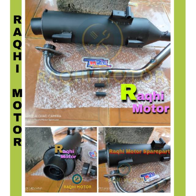 Knalpot Racing Bobokan Suzuki Skywave - Model M2c