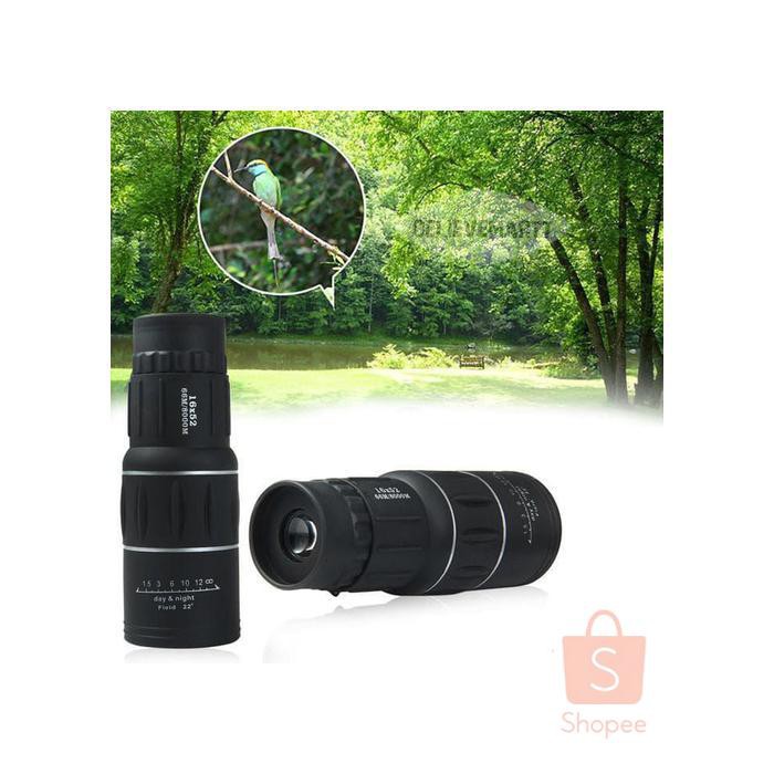 TEROPONG TPO2G1882 DURABLE MONOKULAR FOCUS ZOOM TELESKOP 16X52 MALAM TELESKOP