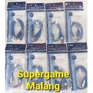 Kabel Hdd Eksternal Usb 2.0 PS3 PS 3 PS4 PS 4 Hardisk Sony Playstation NYK Kabel Biru