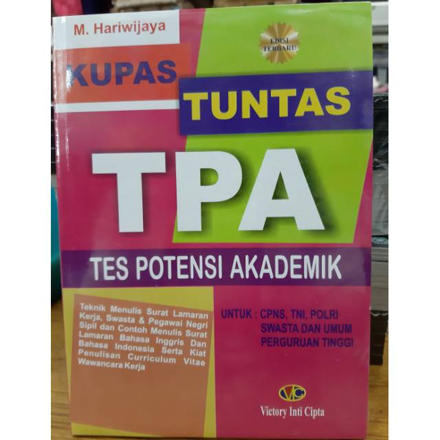 Buku Kupas Tuntas TPA intuk CPNS.POLRI.UMUM.