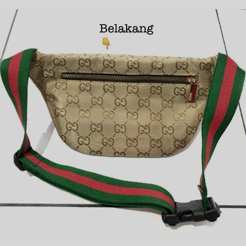 Waist Bag 8803 Tas Wanita WaistBag Tas Pinggang Canvas super uk P30xT14