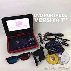 DVD Portable LED 7.8" 3D TV-Game Portable DVD Player VERSIYA