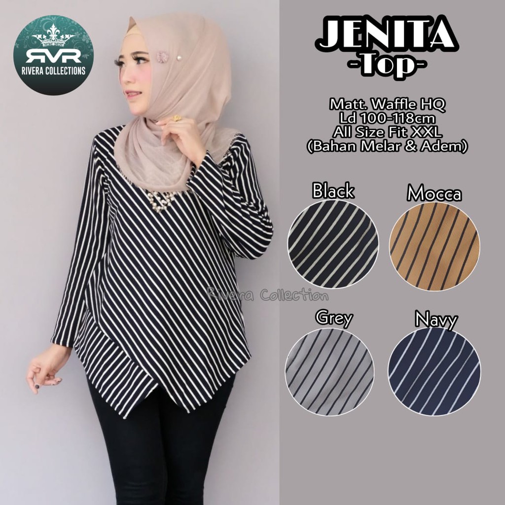 TUNIK WAFFLE HIGH QUALITY JENITA BY RIVERA