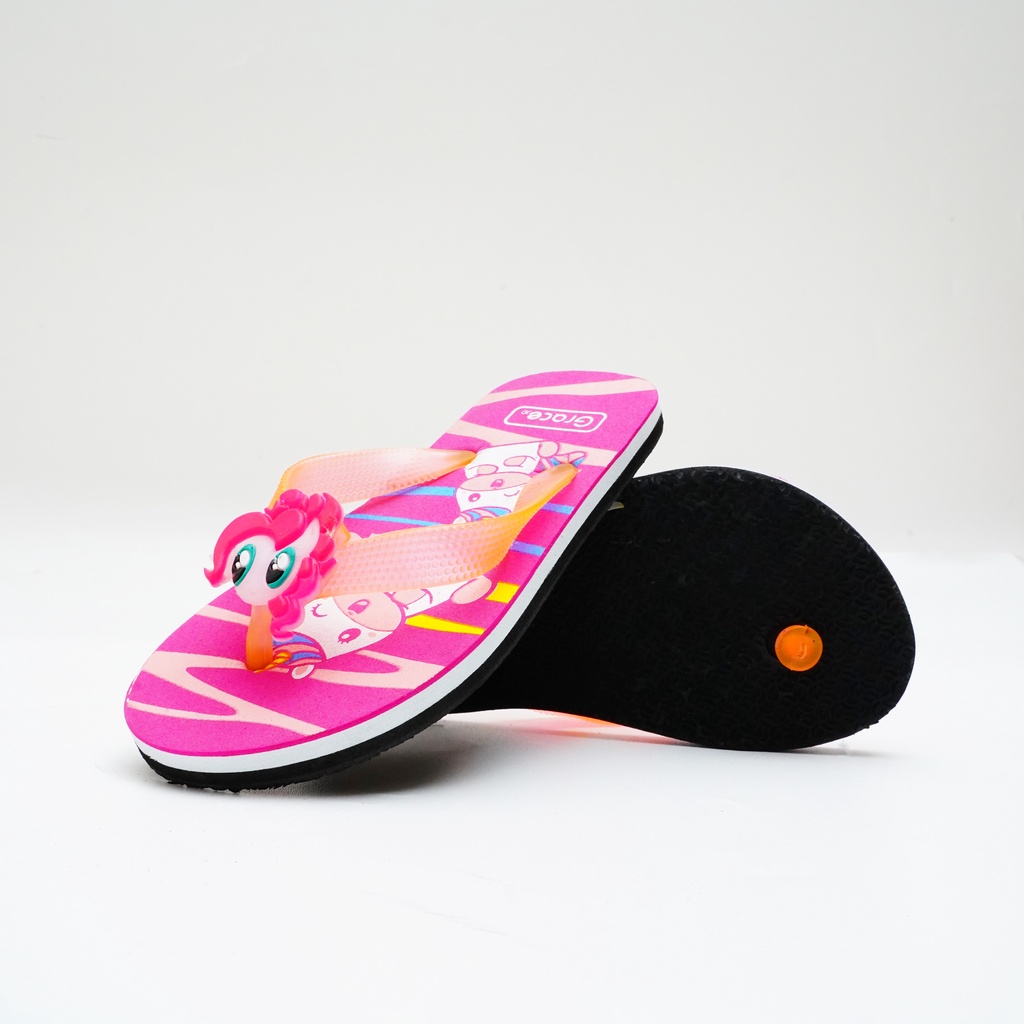 SANDAL ANAK little pony 21-35/SANDAL japit ANAK perempuan/sendal jepit teplek anak cewek