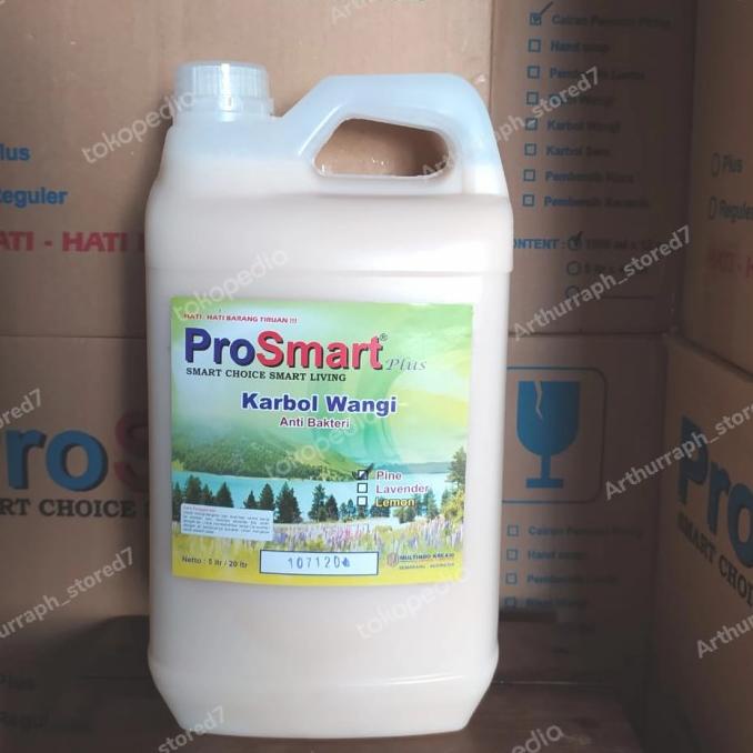 Jual ] Prosmart Karbol Pinus Kreolin Jerigen 5 Liter Shopee