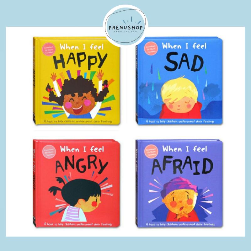 Board Book When I Feel: Happy, Sad, Angry & Afraid