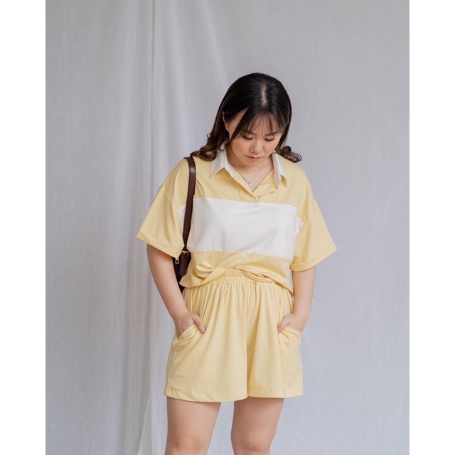 IWEARGRACIE X TIFF - EUN BI SET / SETELAN WANITA / SETELAN CELANA PENDEK WANITA