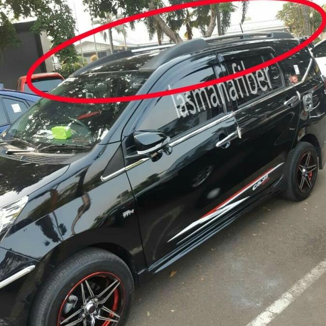 favorit] Roof Rail sporty Calya sigra