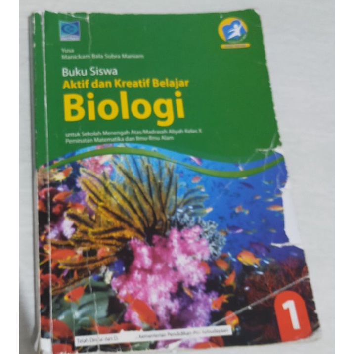 Buku Biologi kelas 10 Grafindo