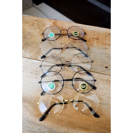 Kacamata Bulat Korea Anti Radiasi Kekinian Fashion