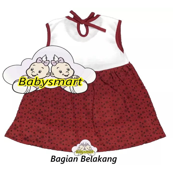 Babysmart - PLANET KIDS Dress PITA BEAR Baju bayi perempuan usia 0-12 bulan/Pakaian anak cewek