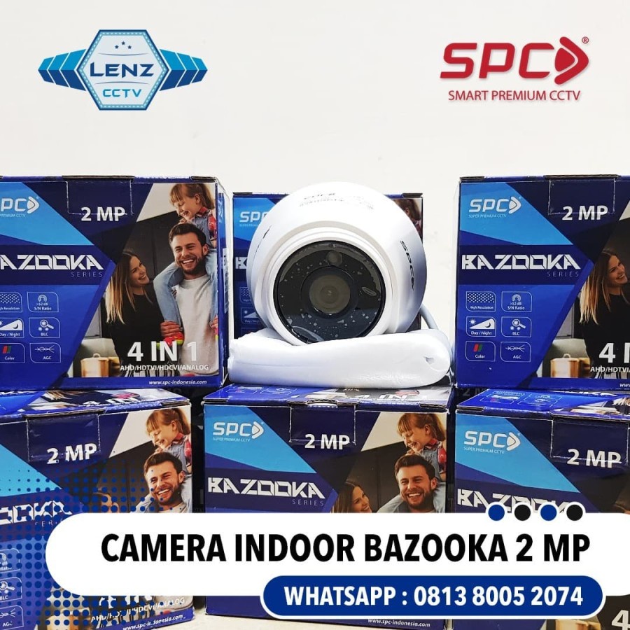 Kamera CCTV SPC Bazooka 2 MP / Indoor Camera