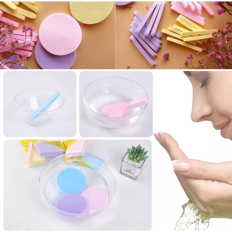 COMPRESSED SPONGE MAKEUP STICK 12 PCS
