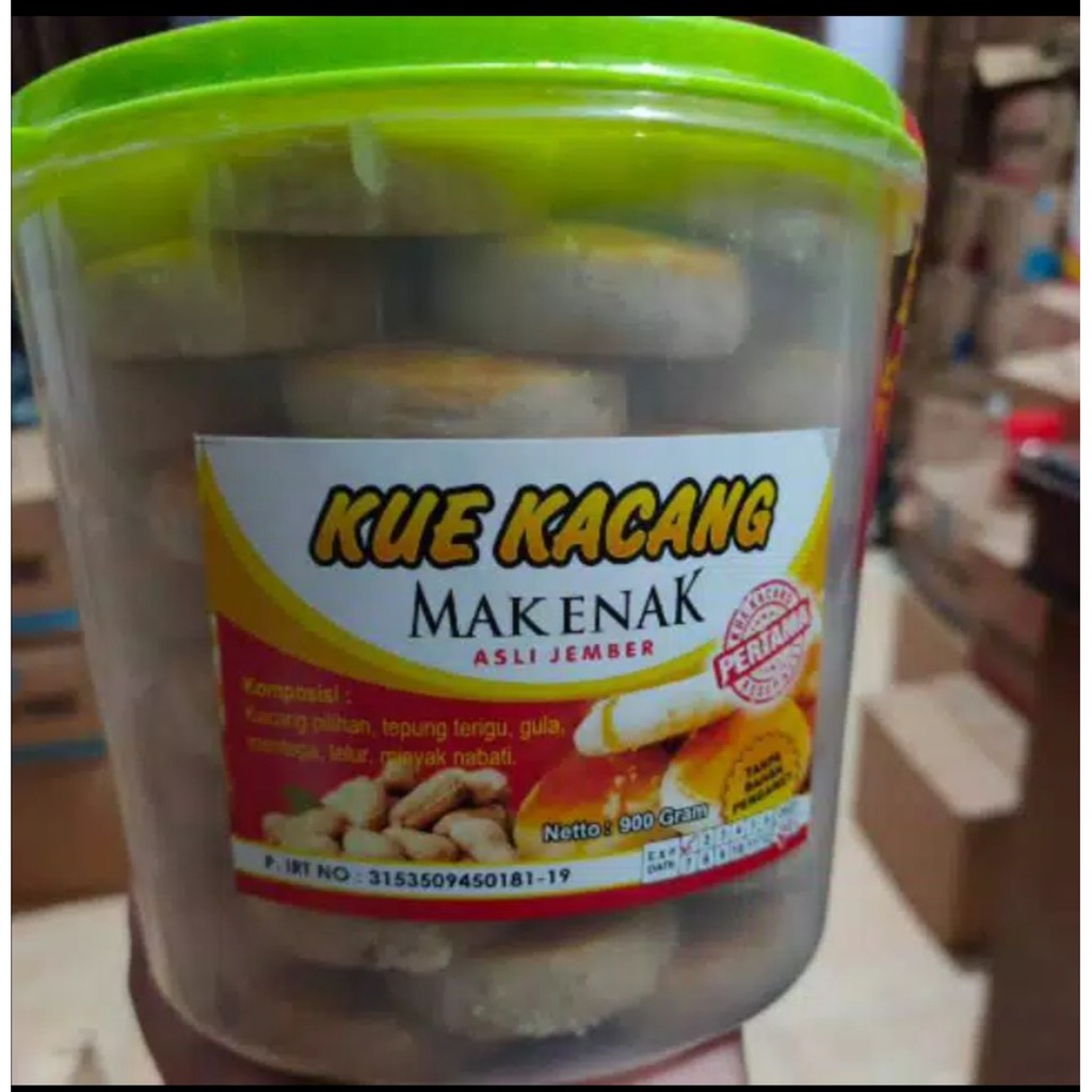 READY STOK BARU KUE KACANG MAK ENAK (free bubble slain grab gosend) ORIGINAL, monde susu, kucang coklat, kucang mix, kucang keju, nastar, kastengel