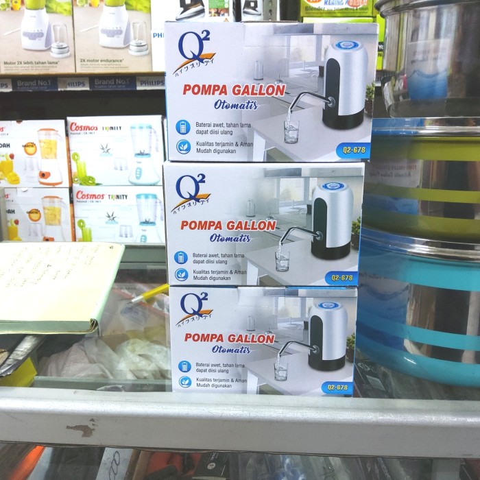 Pompa Galon Electric Q2 Lampu