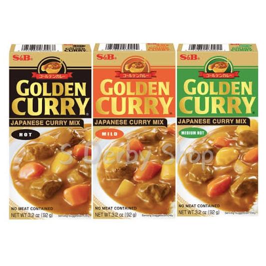 S&B Golden Curry Jepang Golden Curry Japan 92 gram