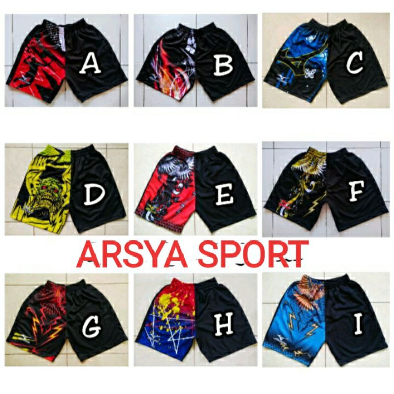 celana voli Mizuno printing