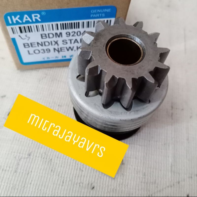 Bendix Stater L039 L300 Diesel Kuda Diesel Gigi 12