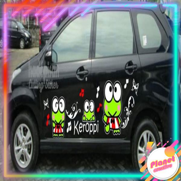 Stiker Mobil Cutting Sticker Body Mobil Keroppi Shopee Indonesia