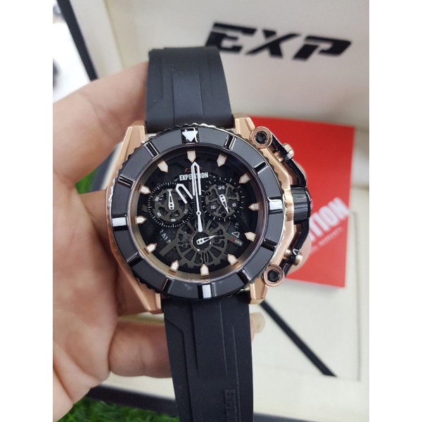 expedition exp e3009m black rosegold pria