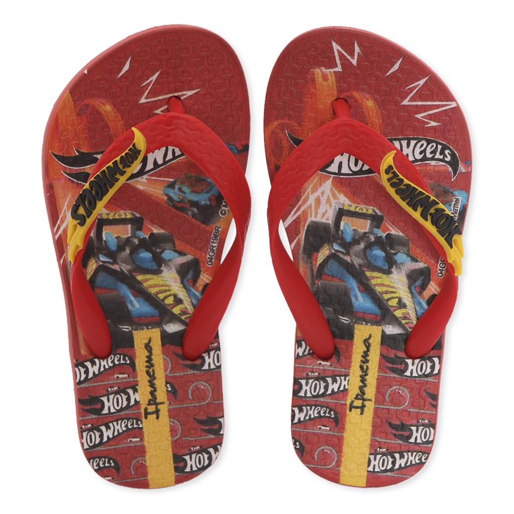  Ipanema  Kids Flip Flop Sandal  Anak Hot Wheels Tyre Inf 