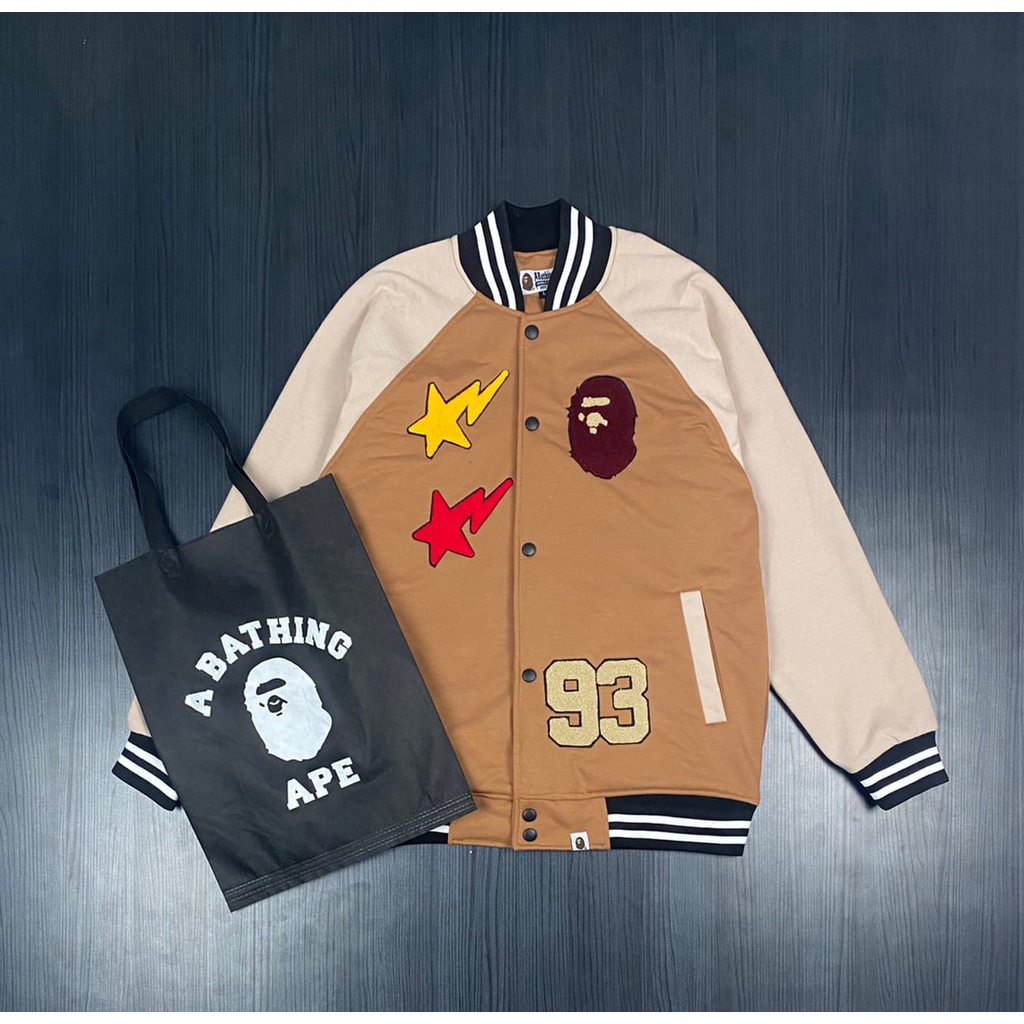 Jaket Bape Varsity