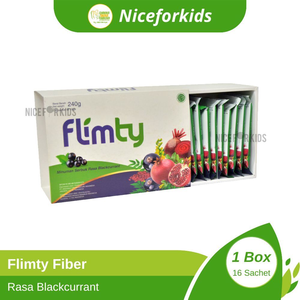 Flimty Fiber Detox 1 SACHET ECER Suplemen Pelangsing Badan Obat Diet Sehat Alami Fat Burner Eceran / Flimeal Sereal Sachet