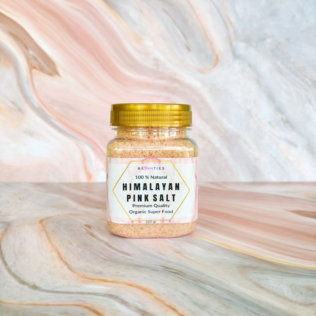

Himalayan Pink Salt by Beyouties Superfood Rock Garam Himalaya Diet Keto