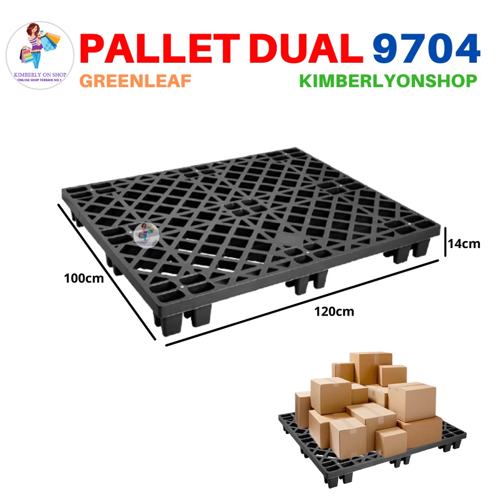 Pallet Dual Industri 9704 Green Leaf