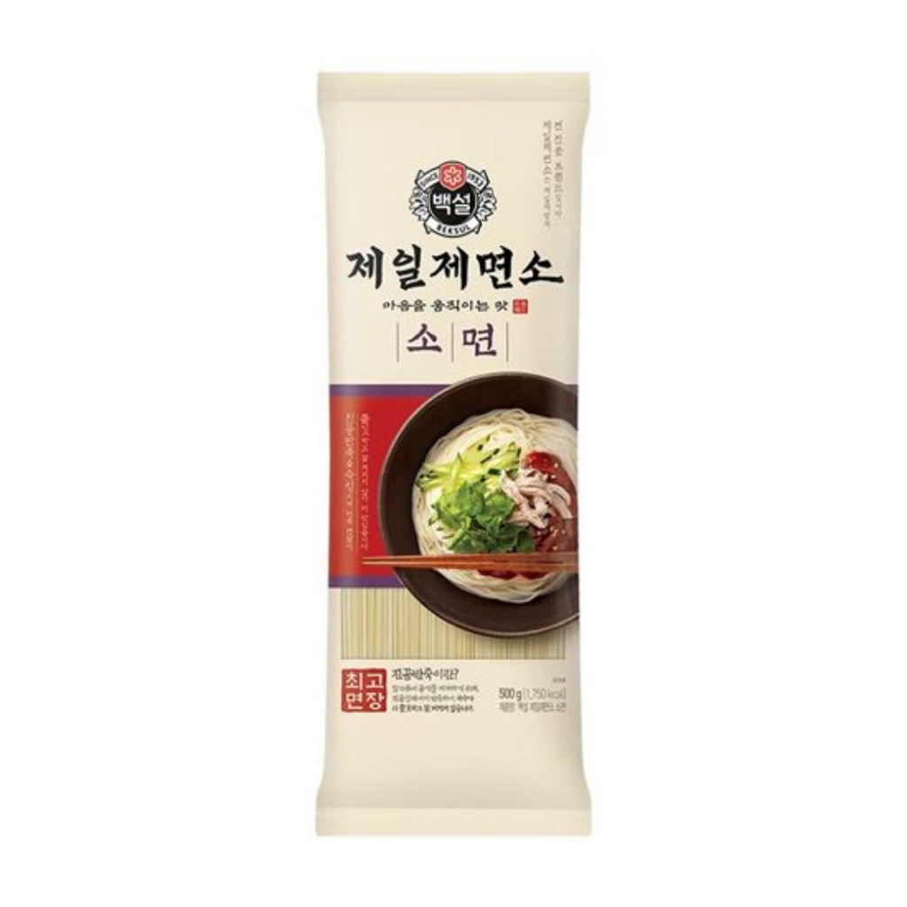 

BEKSUL Mie Kering Korea / Korean Style Noodle 500 Gram