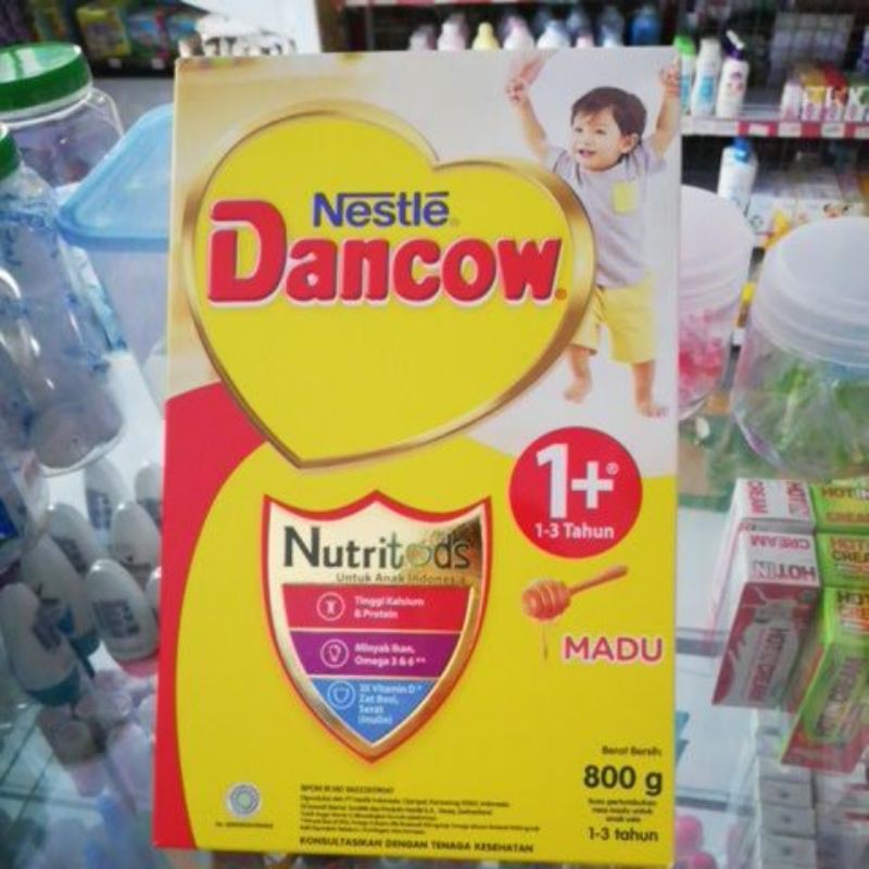 

dancow 1+ madu 800g